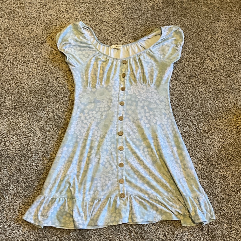 Derek Heart Light Blue Top